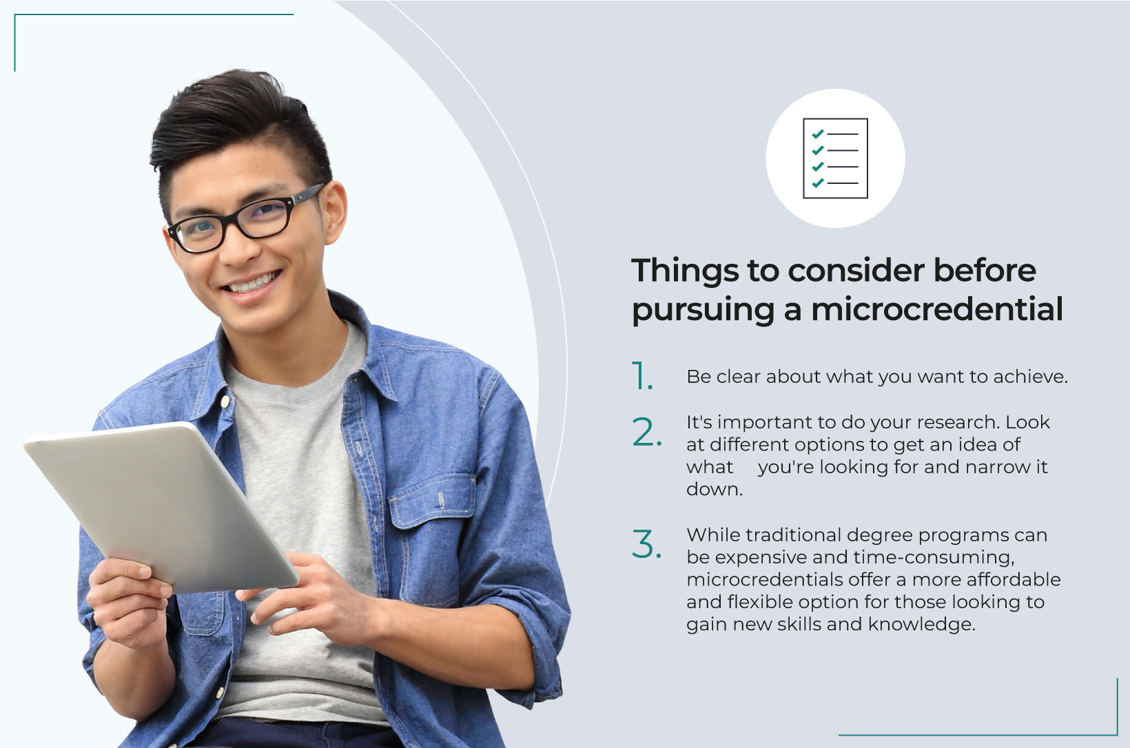 what to consider before pursuing a microcredential